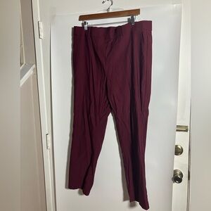 Rafaella Women's Burgundy Cropped Pants